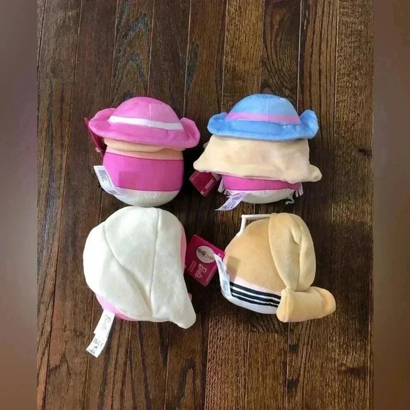 Barbie x Cuutopia 5” NWT 4-pack: Ken, Cowgirl/Vintage/Iconic Pink Barbies - Picture 4 of 7